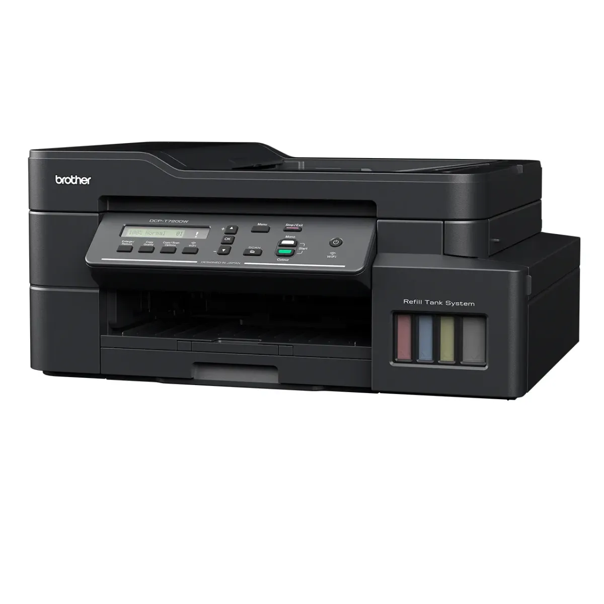 طابعة برذر T720W ملونة احبار تعبئة واي فاي